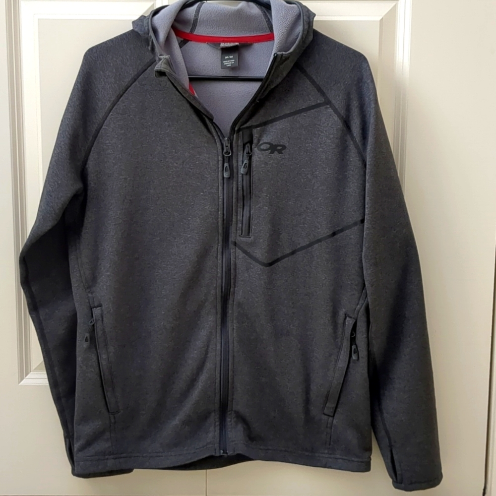 Outdoor Research Men's Starfire Hoody Sweater Charcoal Size M